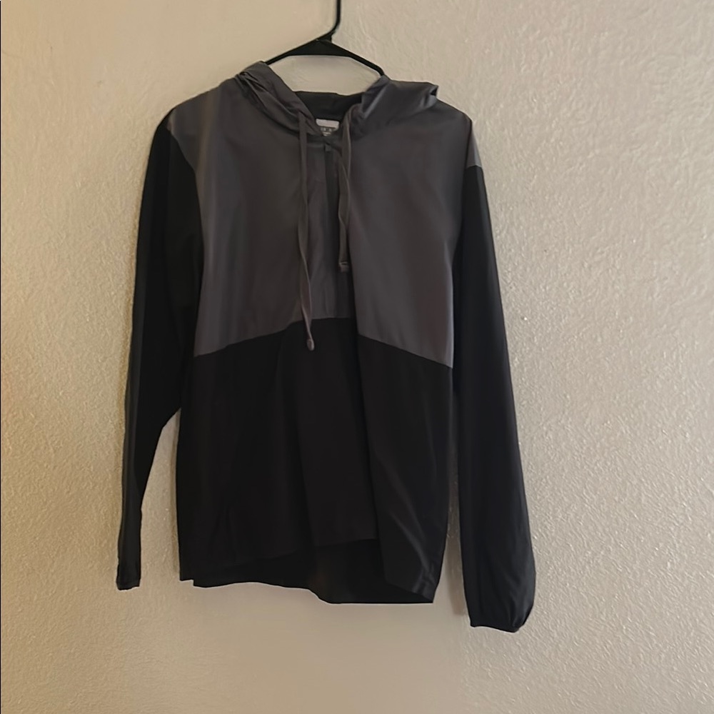 Nike Black and Gray Hoodie